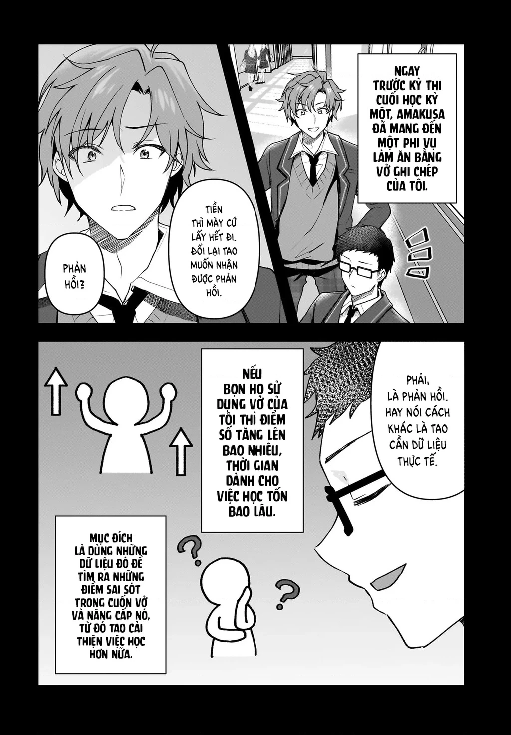 Chàng Mọt Sách và Gái Bán Quạt: Hóa ra 'tư liệu' tôi dùng mỗi đêm lại chính là của Hotgirl cùng lớp. Chapter 3 - 9