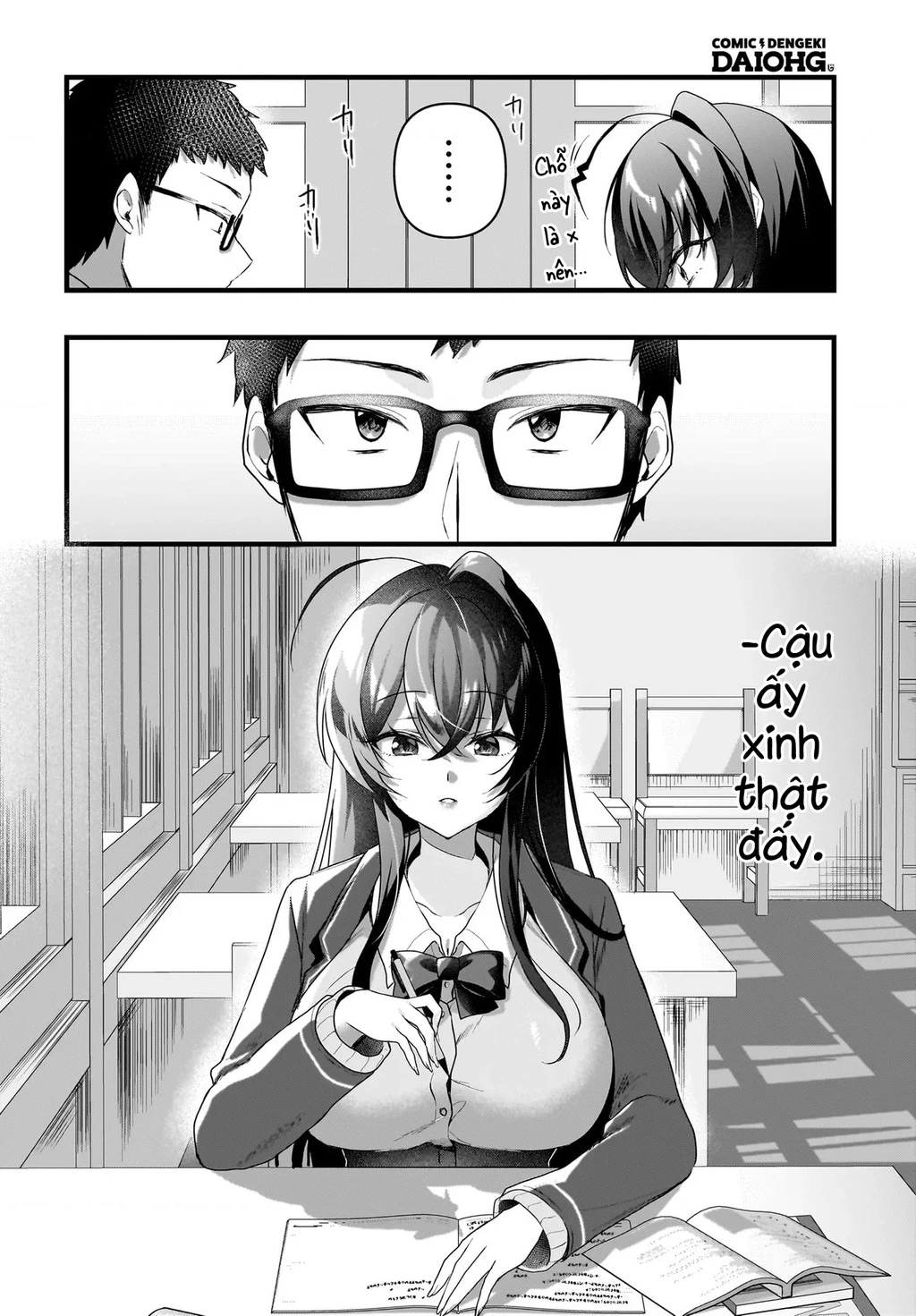 Chàng Mọt Sách và Gái Bán Quạt: Hóa ra 'tư liệu' tôi dùng mỗi đêm lại chính là của Hotgirl cùng lớp. Chapter 5 - 11