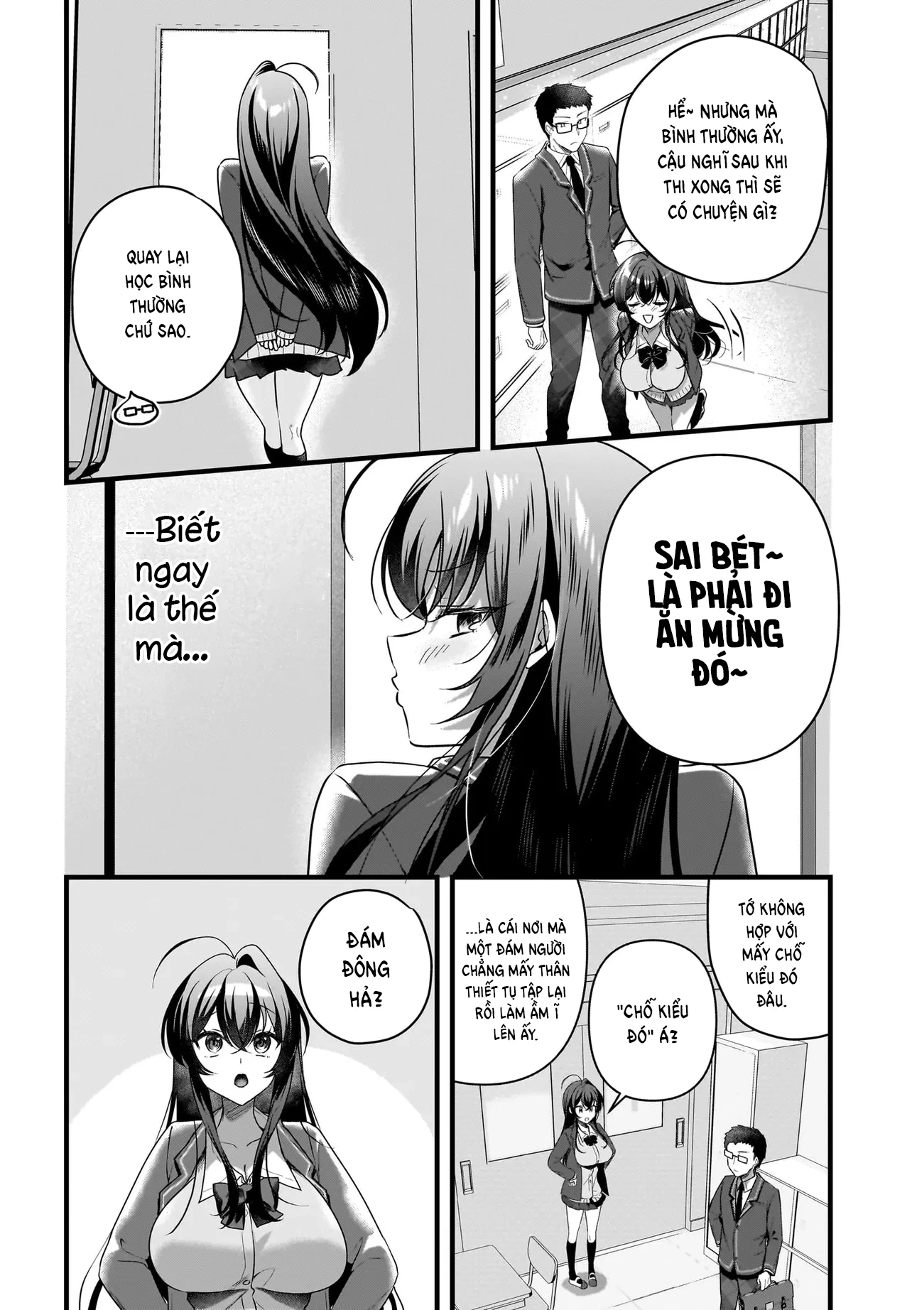 Chàng Mọt Sách và Gái Bán Quạt: Hóa ra 'tư liệu' tôi dùng mỗi đêm lại chính là của Hotgirl cùng lớp. Chapter 6 - 5