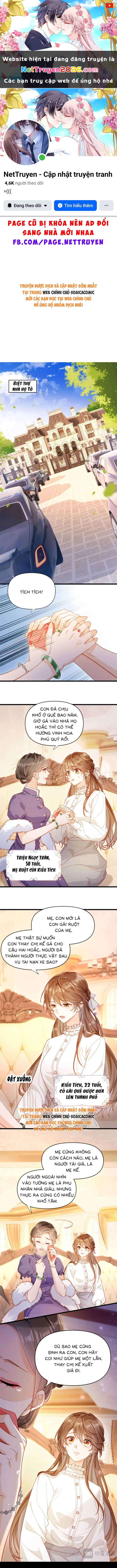 Nụ Hôn Xung Hỉ: Đại Lão Thực Vật Sống Lại Rồi! Chapter 1 - 1