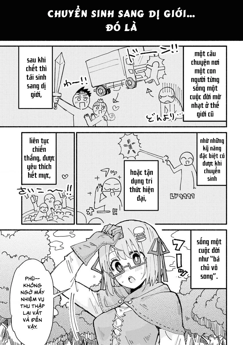 Nhật ký tranh chuyển sinh sang dị giới của Hamburger-chan Chapter 1 - 5