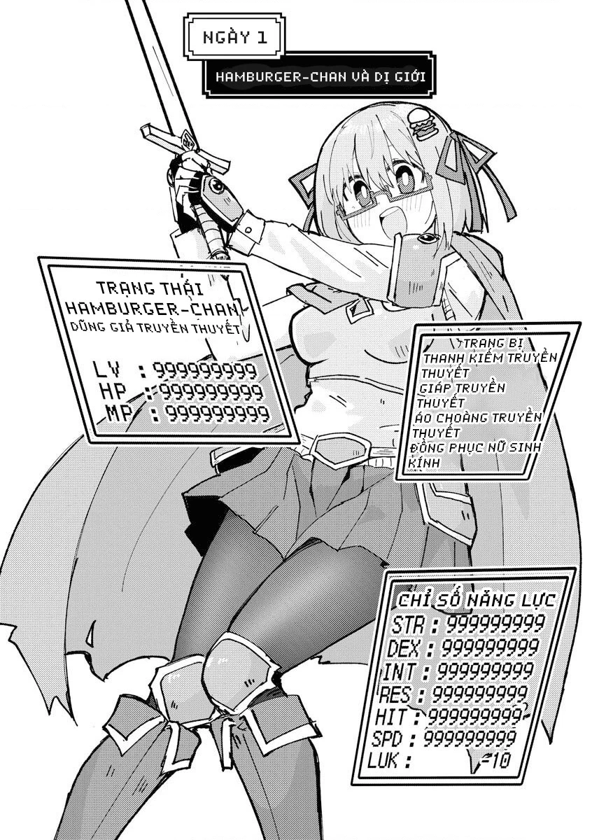 Nhật ký tranh chuyển sinh sang dị giới của Hamburger-chan Chapter 1 - 7