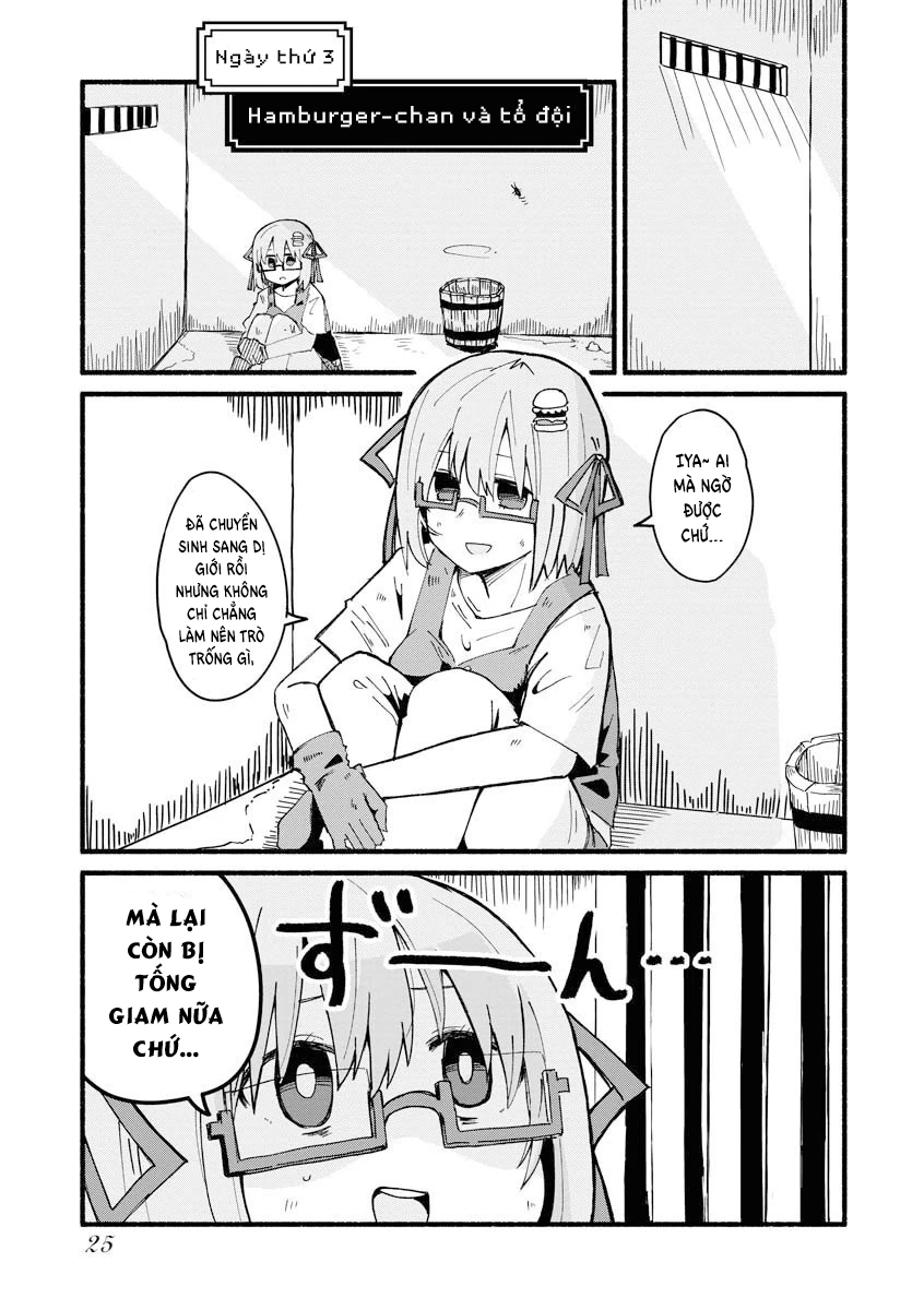 Nhật ký tranh chuyển sinh sang dị giới của Hamburger-chan Chapter 3 - 1