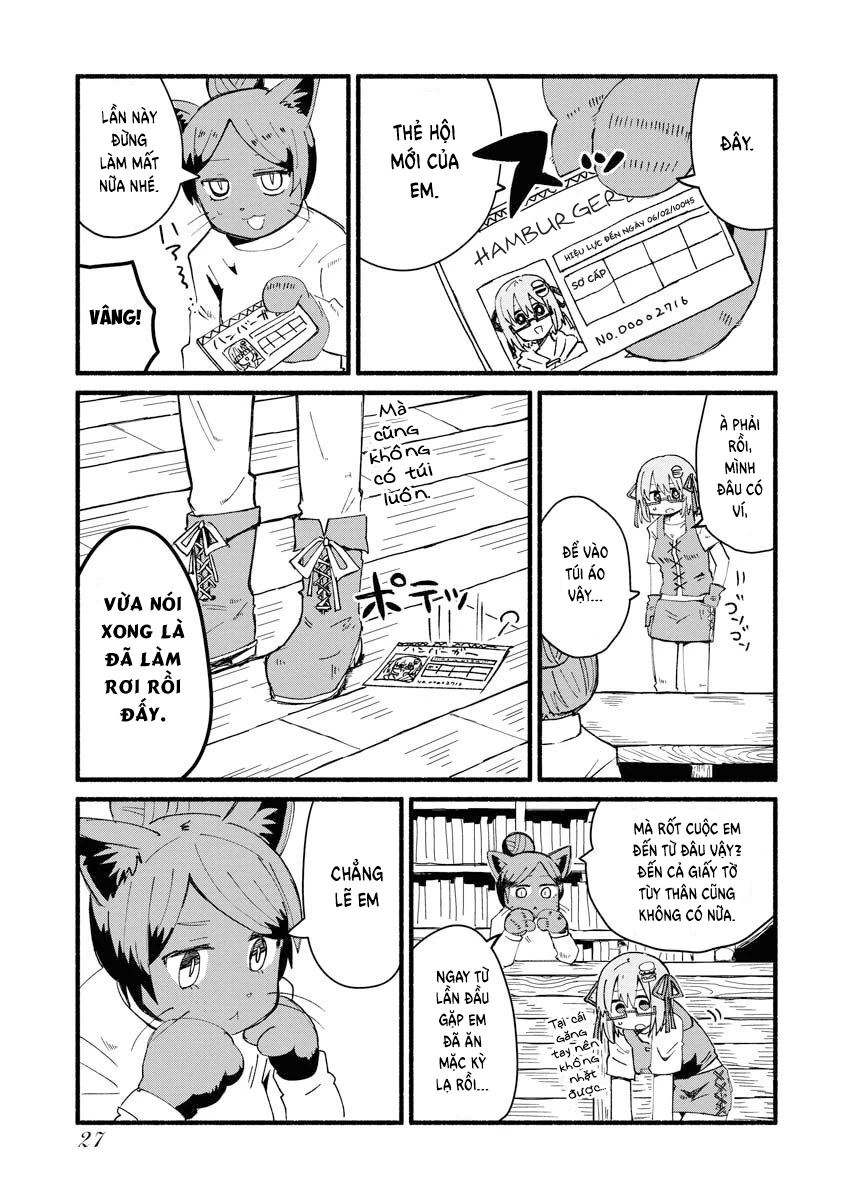 Nhật ký tranh chuyển sinh sang dị giới của Hamburger-chan Chapter 3 - 3
