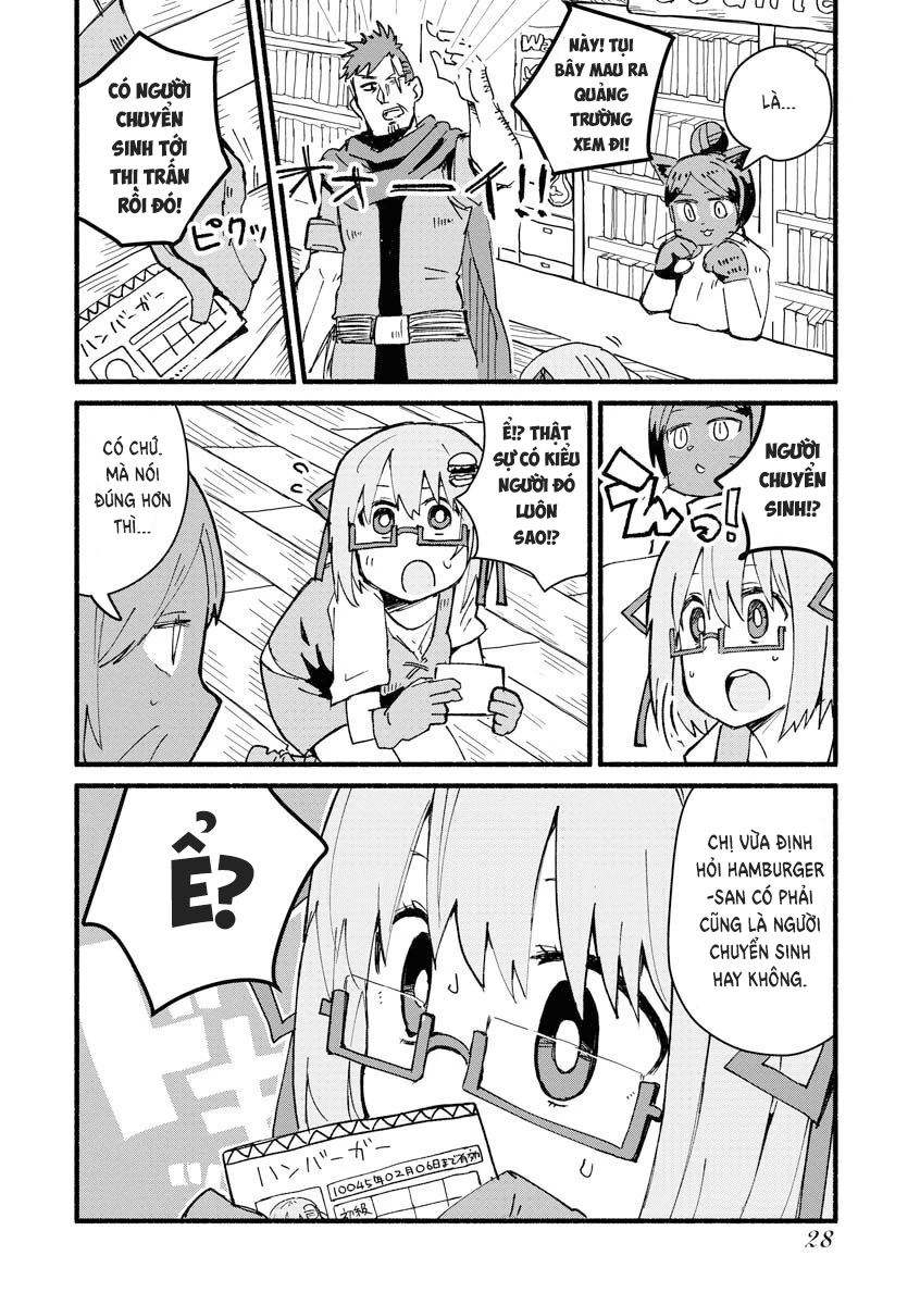Nhật ký tranh chuyển sinh sang dị giới của Hamburger-chan Chapter 3 - 4