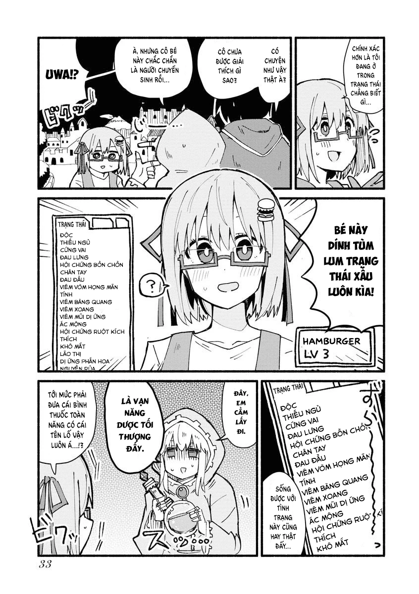 Nhật ký tranh chuyển sinh sang dị giới của Hamburger-chan Chapter 3 - 9