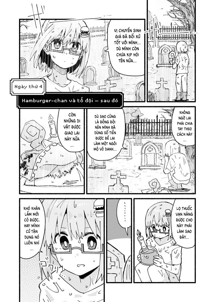 Nhật ký tranh chuyển sinh sang dị giới của Hamburger-chan Chapter 4 - 1