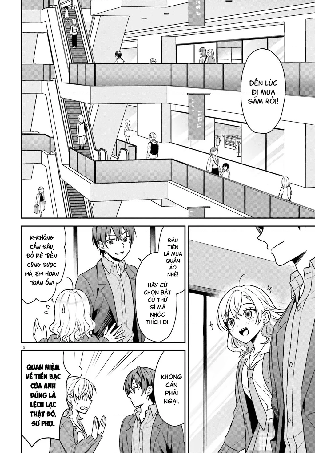 Sau khi bị trục xuất ngoài ý muốn, tôi cứ nghĩ mình sẽ có cuộc sống nhàn hạ, ai ngờ vì hoàn cảnh đưa đẩy lại trở thành sư phụ của cô nàng gyaru xinh đẹp để rồi mệt bở hơi tai Chapter 4 - 11