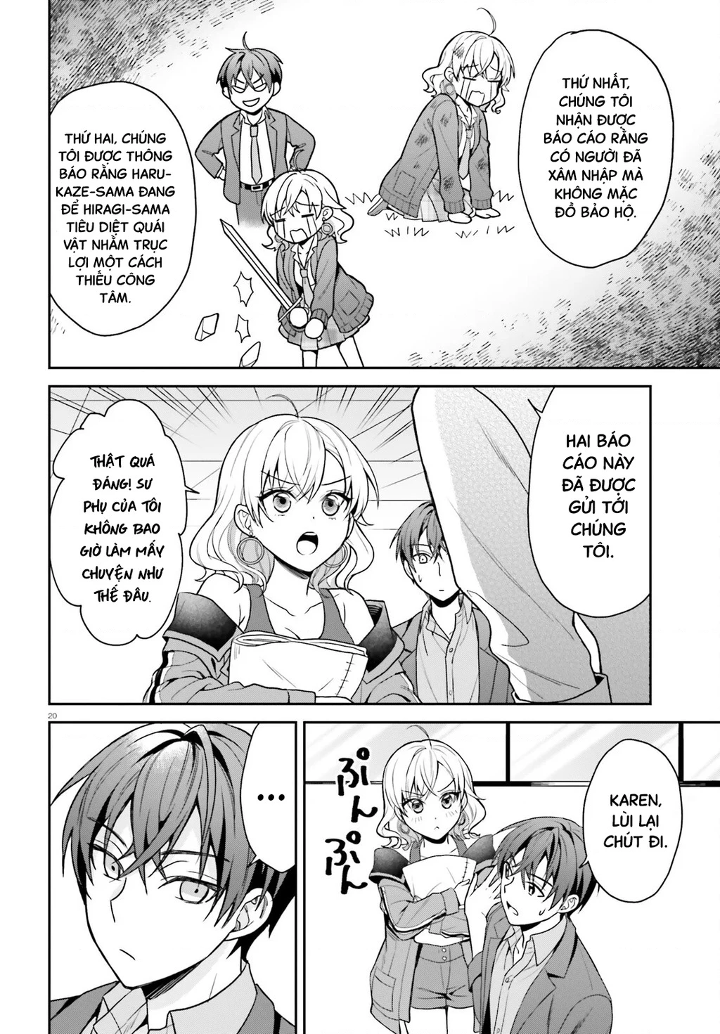 Sau khi bị trục xuất ngoài ý muốn, tôi cứ nghĩ mình sẽ có cuộc sống nhàn hạ, ai ngờ vì hoàn cảnh đưa đẩy lại trở thành sư phụ của cô nàng gyaru xinh đẹp để rồi mệt bở hơi tai Chapter 4 - 21