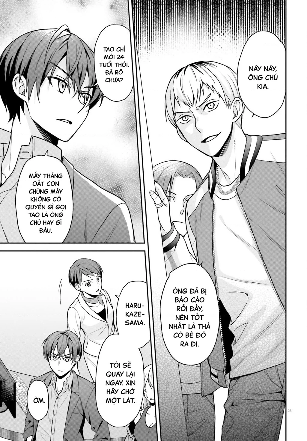 Sau khi bị trục xuất ngoài ý muốn, tôi cứ nghĩ mình sẽ có cuộc sống nhàn hạ, ai ngờ vì hoàn cảnh đưa đẩy lại trở thành sư phụ của cô nàng gyaru xinh đẹp để rồi mệt bở hơi tai Chapter 4 - 24