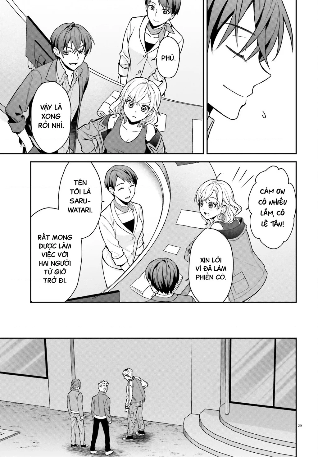 Sau khi bị trục xuất ngoài ý muốn, tôi cứ nghĩ mình sẽ có cuộc sống nhàn hạ, ai ngờ vì hoàn cảnh đưa đẩy lại trở thành sư phụ của cô nàng gyaru xinh đẹp để rồi mệt bở hơi tai Chapter 4 - 30