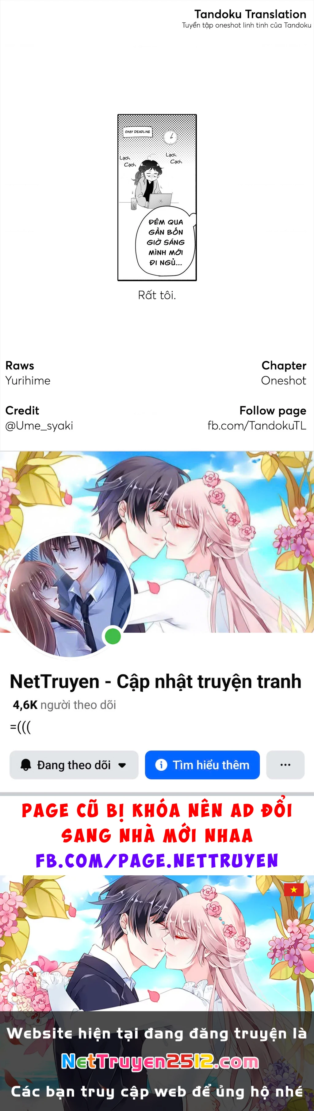 Tuyển tập Oneshot linh tinh của Tandoku Chapter 9 - 11