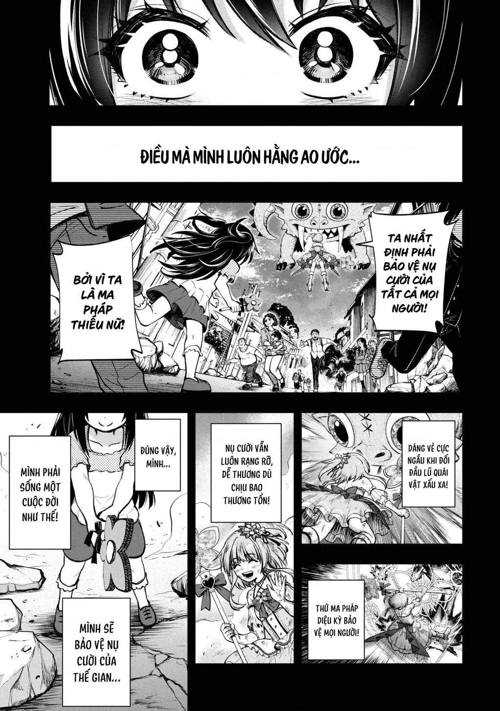 Dị Giới Ma Pháp Thiếu Nữ Radical☆HARUNA Chapter 1 - 5