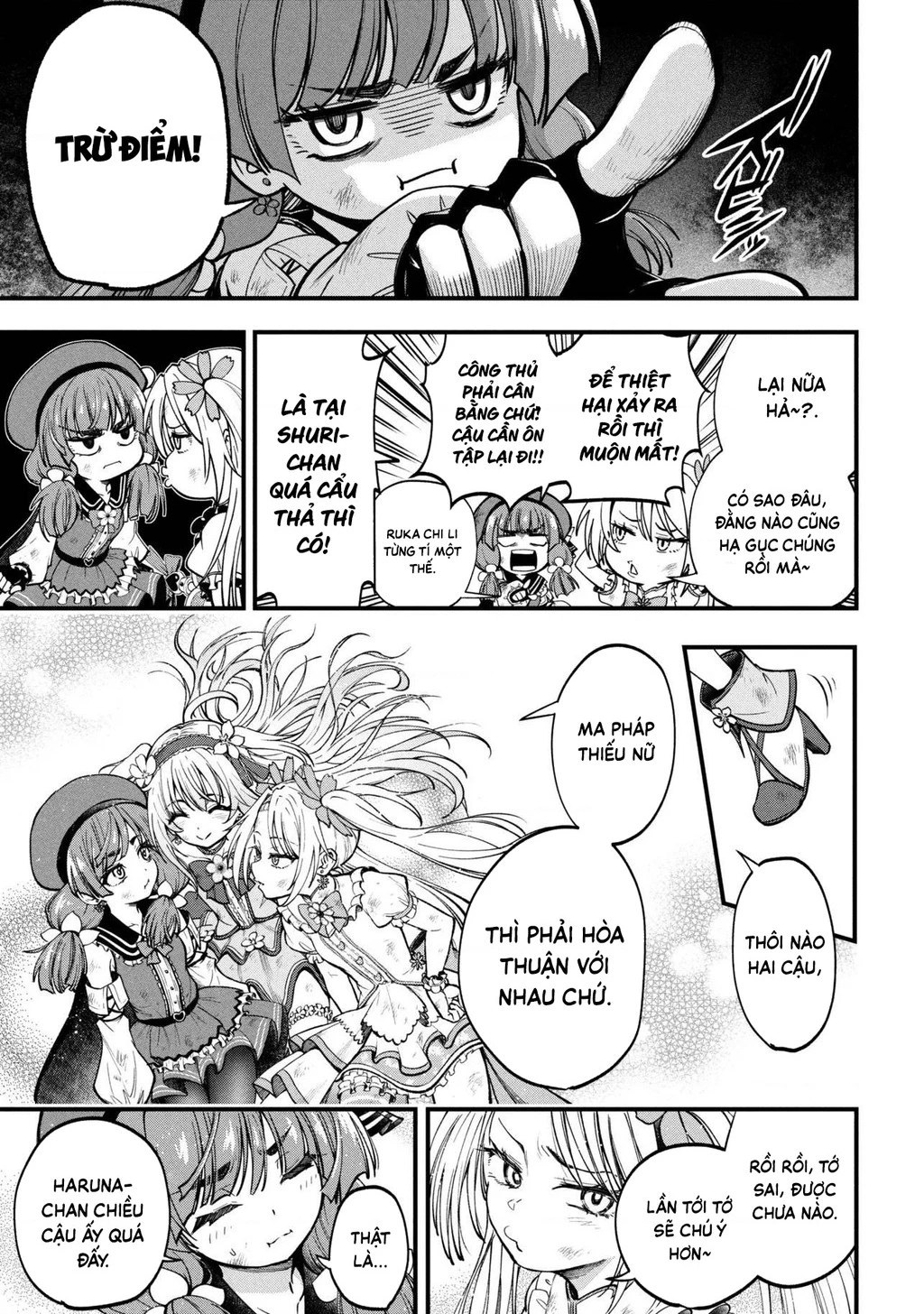 Dị Giới Ma Pháp Thiếu Nữ Radical☆HARUNA Chapter 1 - 9