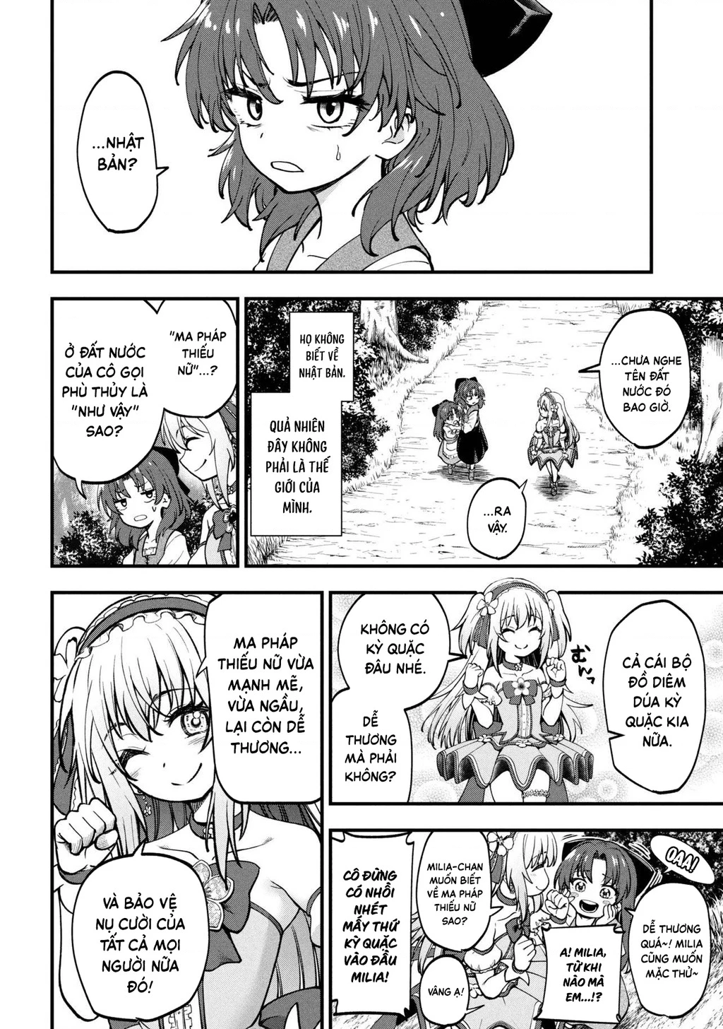 Dị Giới Ma Pháp Thiếu Nữ Radical☆HARUNA Chapter 1 - 23