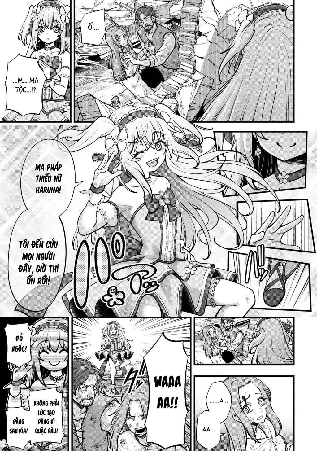 Dị Giới Ma Pháp Thiếu Nữ Radical☆HARUNA Chapter 2.1 - 16