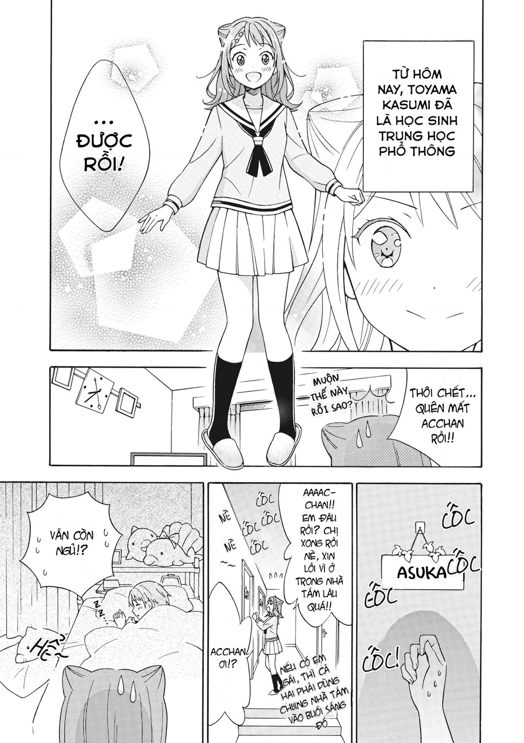 BanG Dream bản truyện tranh Chapter 1 - 9