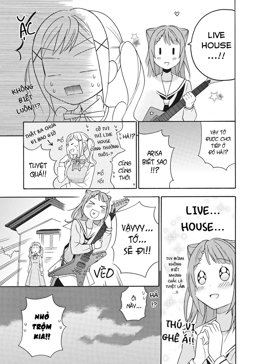 BanG Dream bản truyện tranh Chapter 4 - 9