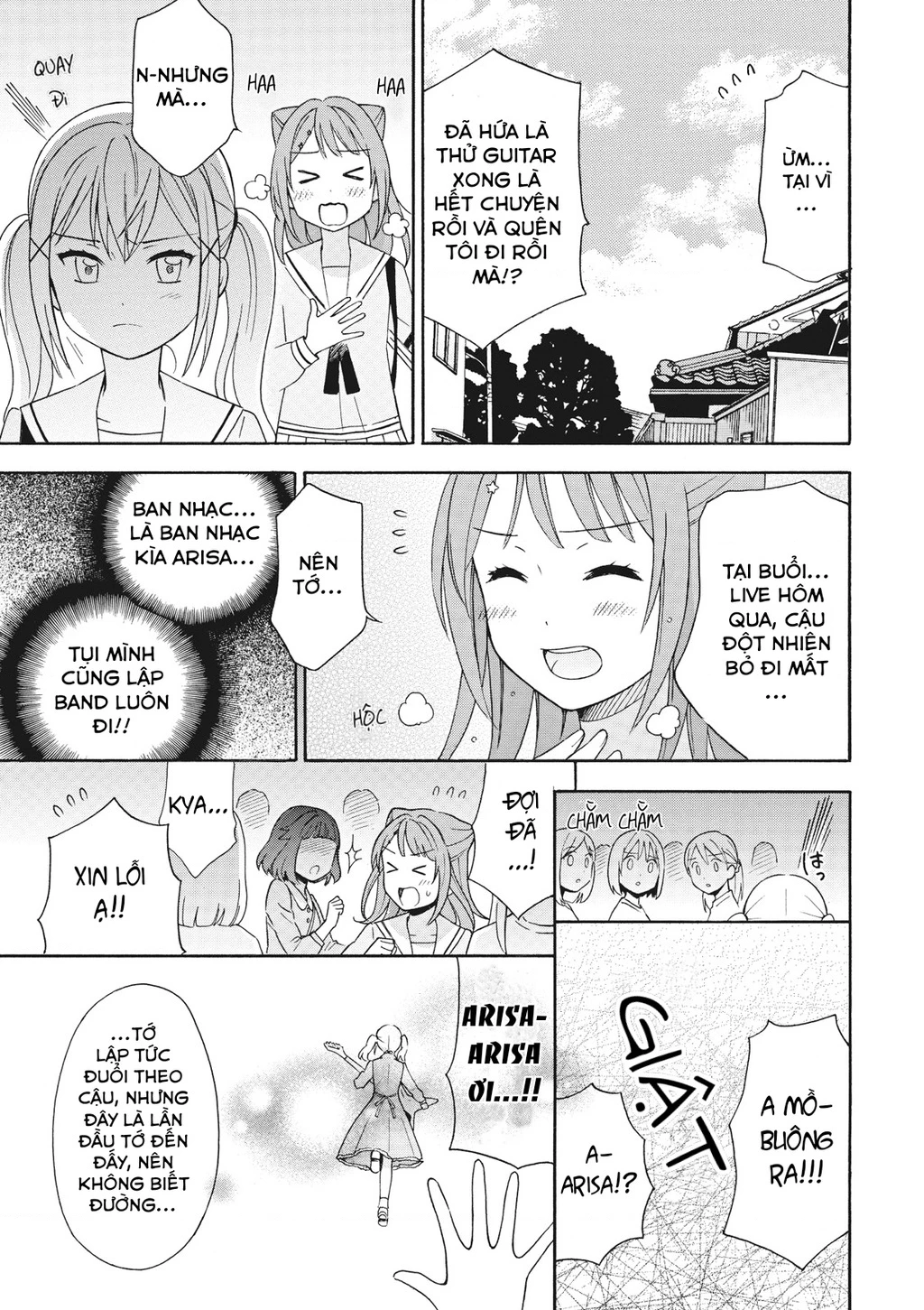 BanG Dream bản truyện tranh Chapter 5 - 7