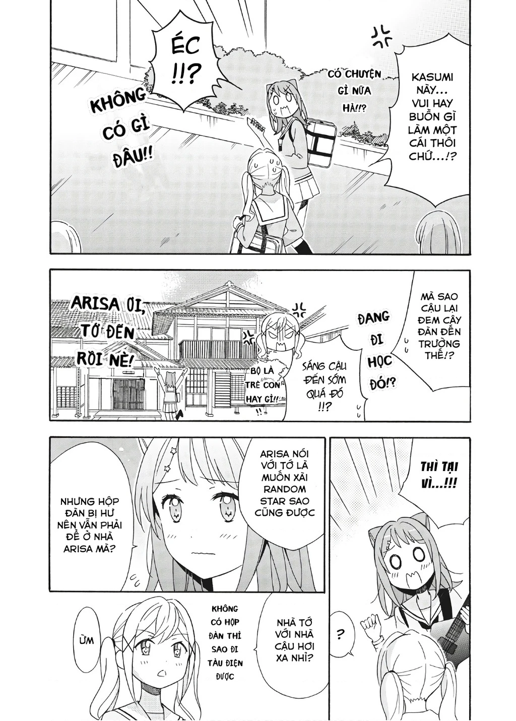 BanG Dream bản truyện tranh Chapter 8 - 9