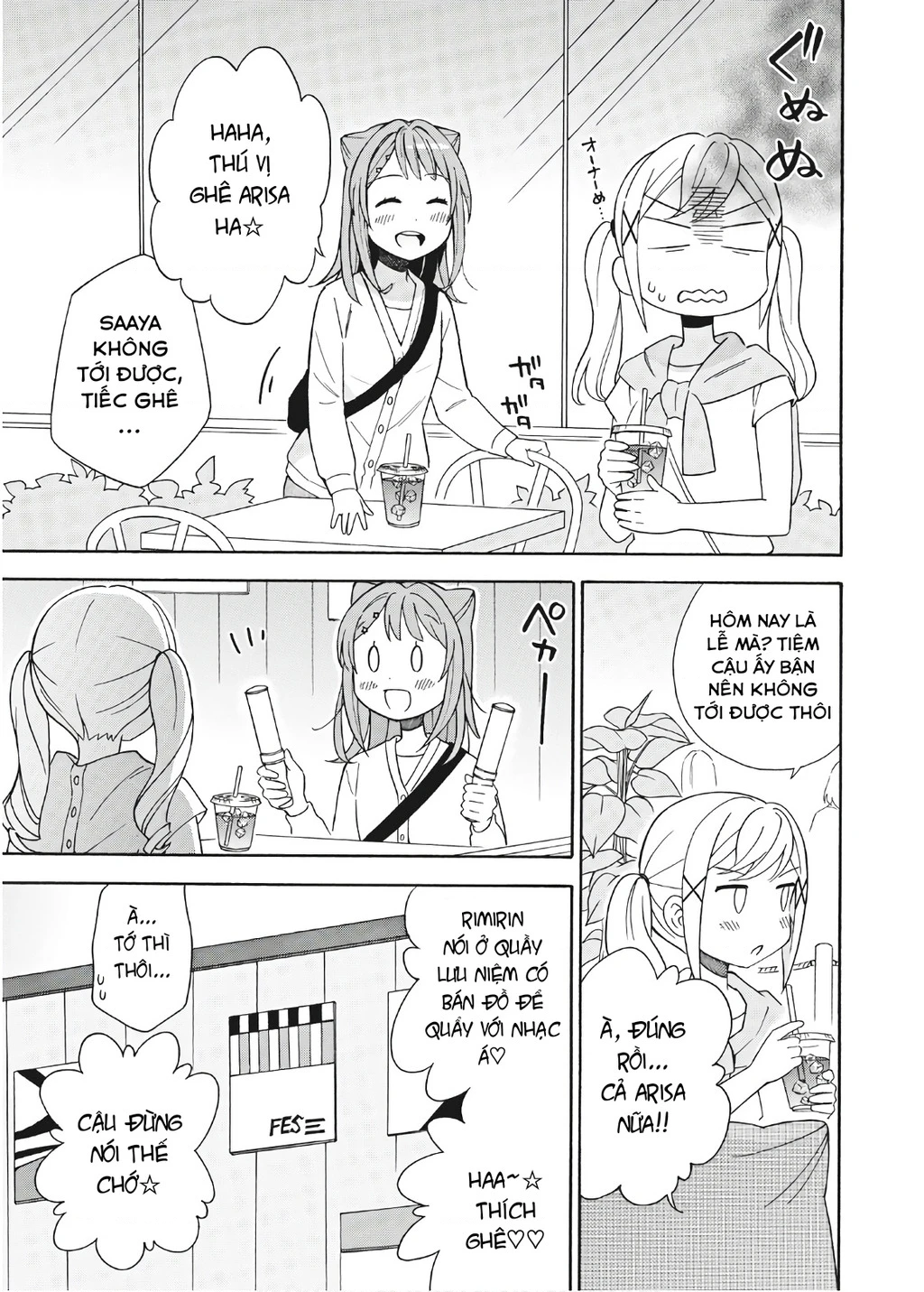 BanG Dream bản truyện tranh  Chapter 10 - 11