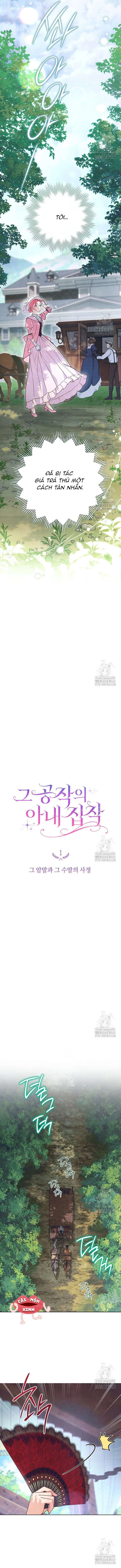 Nỗi Ám Ảnh Dành Cho Công Tước Phu Nhân Chapter 1 - 4