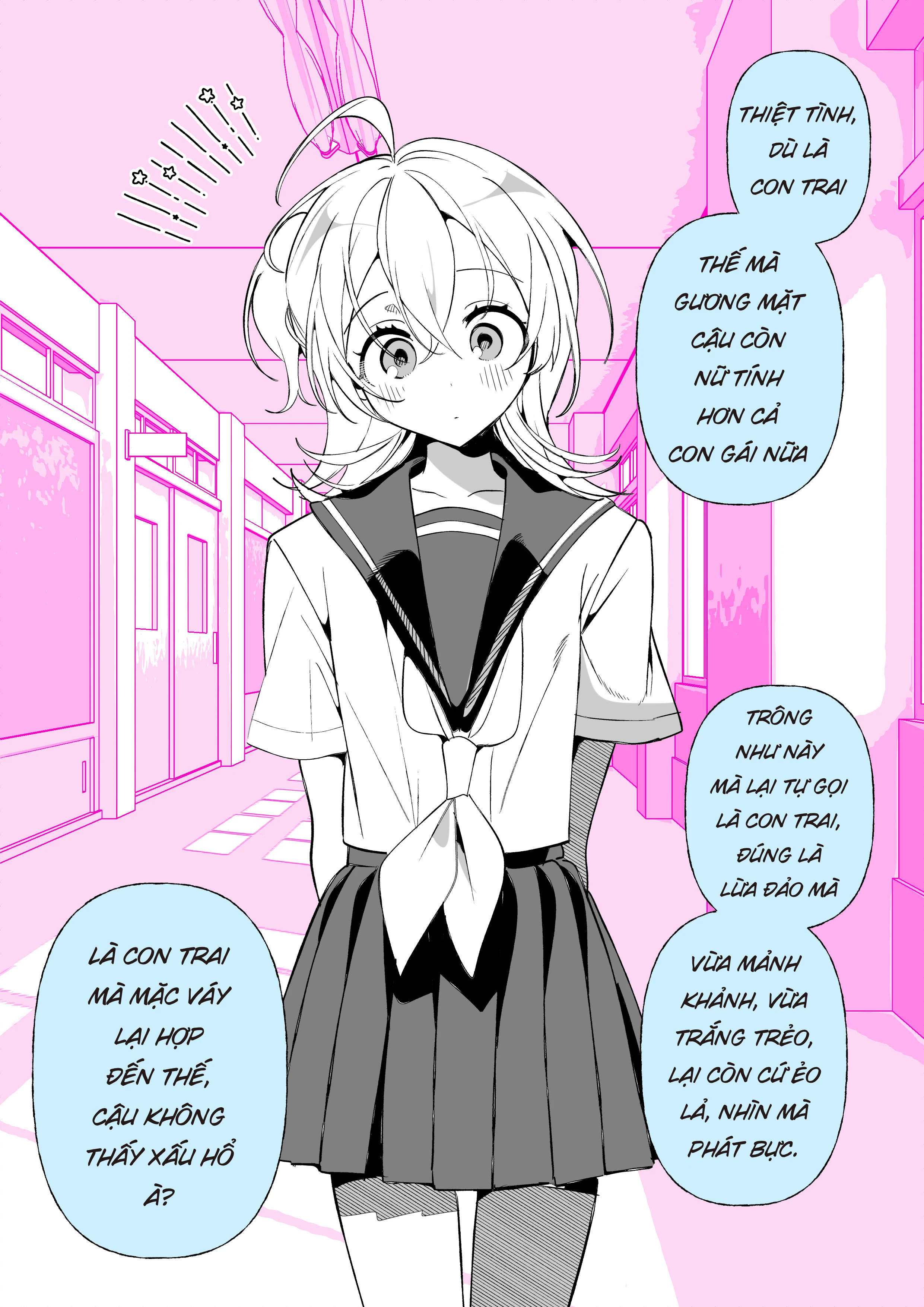 100 Ngày Cho Đến Khi Cậu Học Sinh Chuyển Trường Ăn Mặc Như Con Gái Bẻ Cong Bạn Cùng Lớp♡ Chapter 25 - 1