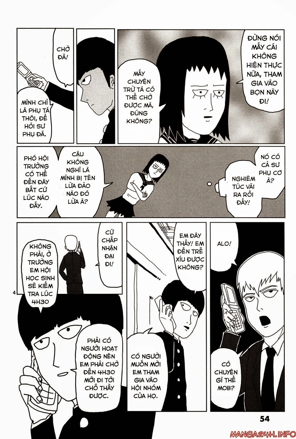Mob Psycho 100 Chapter 4 - 6
