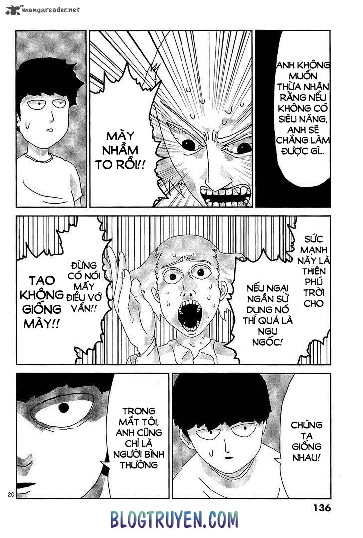 Mob Psycho 100 Chapter 16 - 20