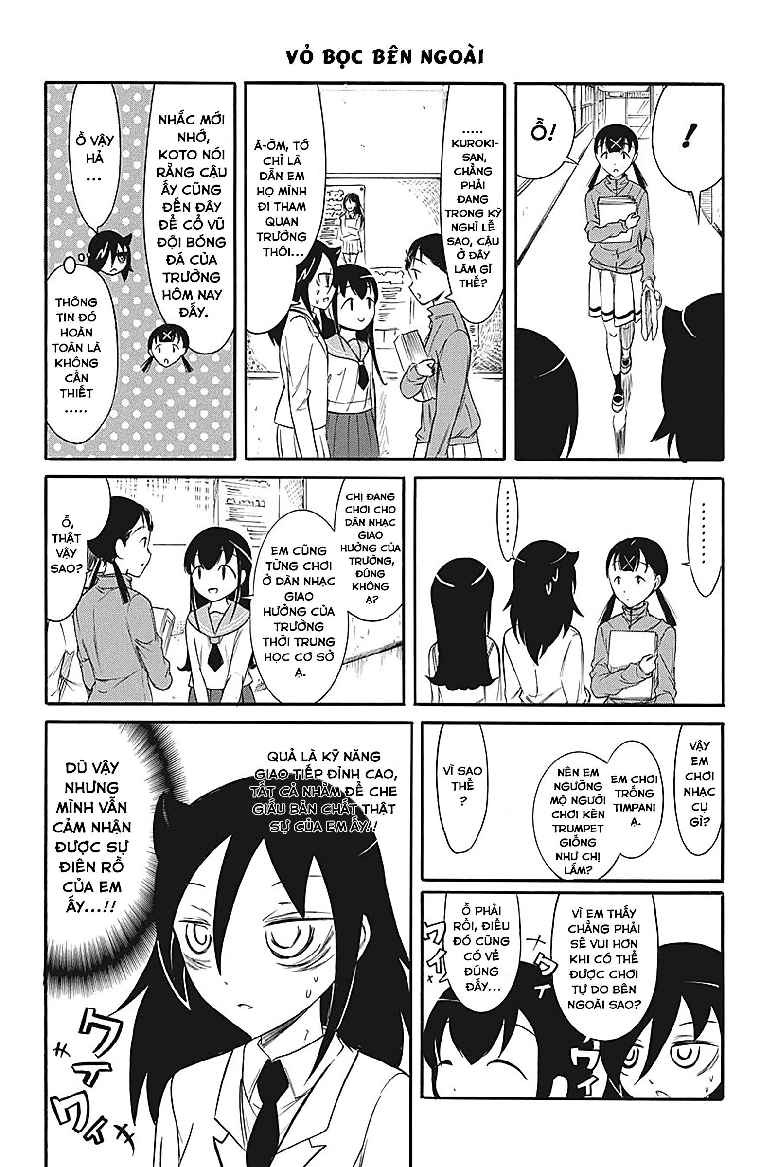 It’s Not My Fault That I’m Not Popular! Chapter 141 - 11