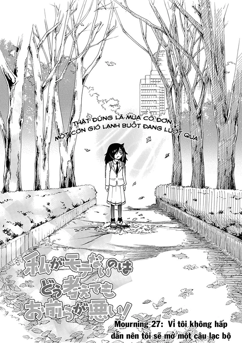 It’s Not My Fault That I’m Not Popular! Chapter 27 - 2