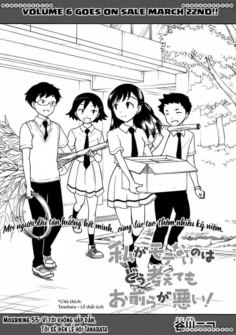 It’s Not My Fault That I’m Not Popular! Chapter 55 - 1