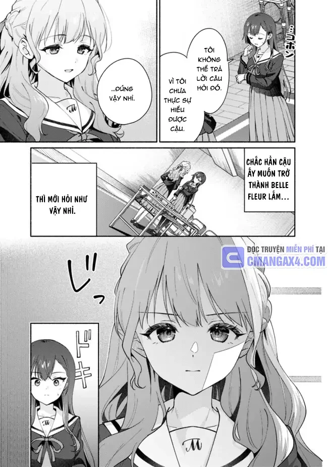 Câu Chuyện Yuri Về Việc Khuất Phục Một Cô Gái Xinh Đẹp Luôn Miệng Nói Mình Sẽ Không Thua Chapter 3 - 9