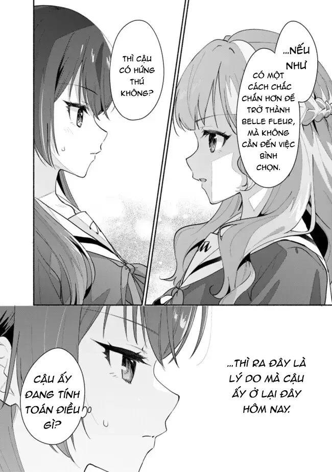 Câu Chuyện Yuri Về Việc Khuất Phục Một Cô Gái Xinh Đẹp Luôn Miệng Nói Mình Sẽ Không Thua Chapter 3 - 10