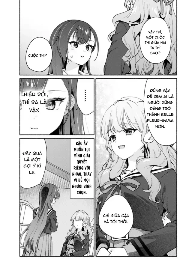 Câu Chuyện Yuri Về Việc Khuất Phục Một Cô Gái Xinh Đẹp Luôn Miệng Nói Mình Sẽ Không Thua Chapter 3 - 16