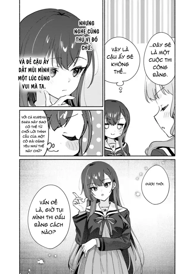 Câu Chuyện Yuri Về Việc Khuất Phục Một Cô Gái Xinh Đẹp Luôn Miệng Nói Mình Sẽ Không Thua Chapter 3 - 18