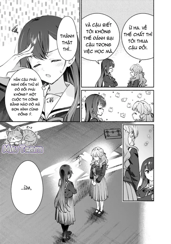 Câu Chuyện Yuri Về Việc Khuất Phục Một Cô Gái Xinh Đẹp Luôn Miệng Nói Mình Sẽ Không Thua Chapter 3 - 19