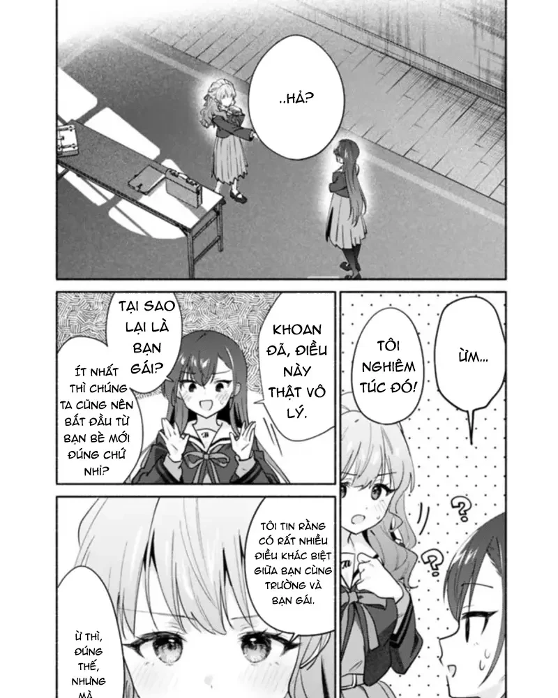 Câu Chuyện Yuri Về Việc Khuất Phục Một Cô Gái Xinh Đẹp Luôn Miệng Nói Mình Sẽ Không Thua Chapter 4 - 3