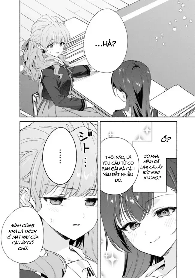 Câu Chuyện Yuri Về Việc Khuất Phục Một Cô Gái Xinh Đẹp Luôn Miệng Nói Mình Sẽ Không Thua Chapter 6 - 3