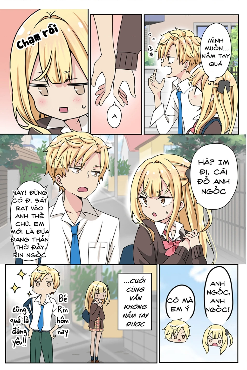 Anh em nhà Hachiya muốn gần gũi nhau Chapter 2 - 2