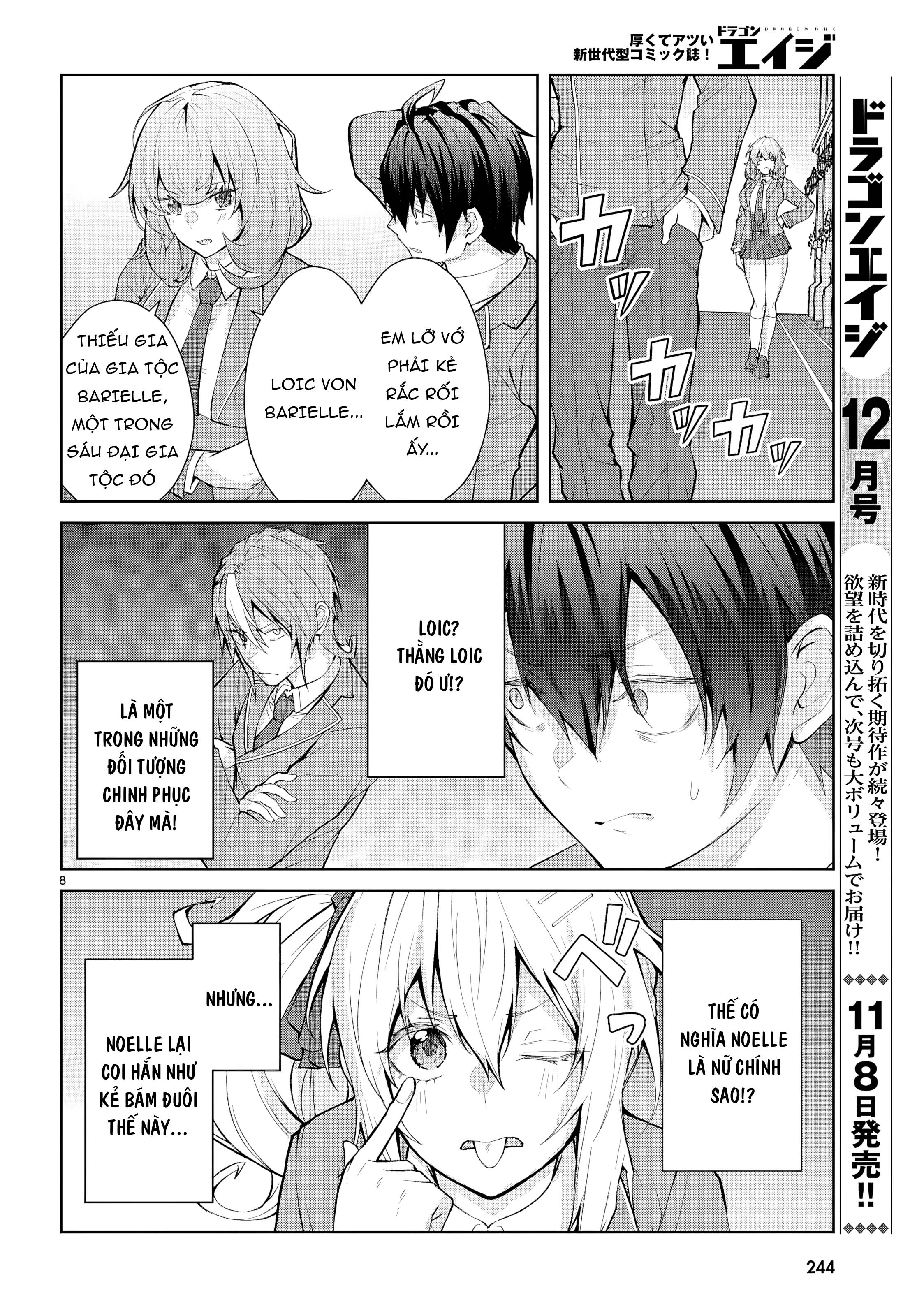 Thế Giới Otome game Thật Khắc Nghiệt Với Nhân Vật Quần Chúng: Phần cộng hòa Chapter 4 - 7