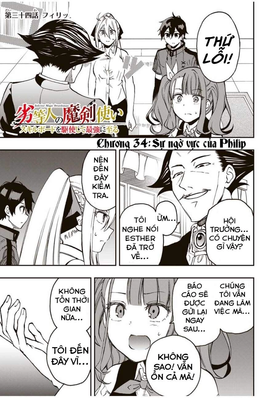 The Reincarnated Inferior Magic Swordsman Chapter 34 - 1