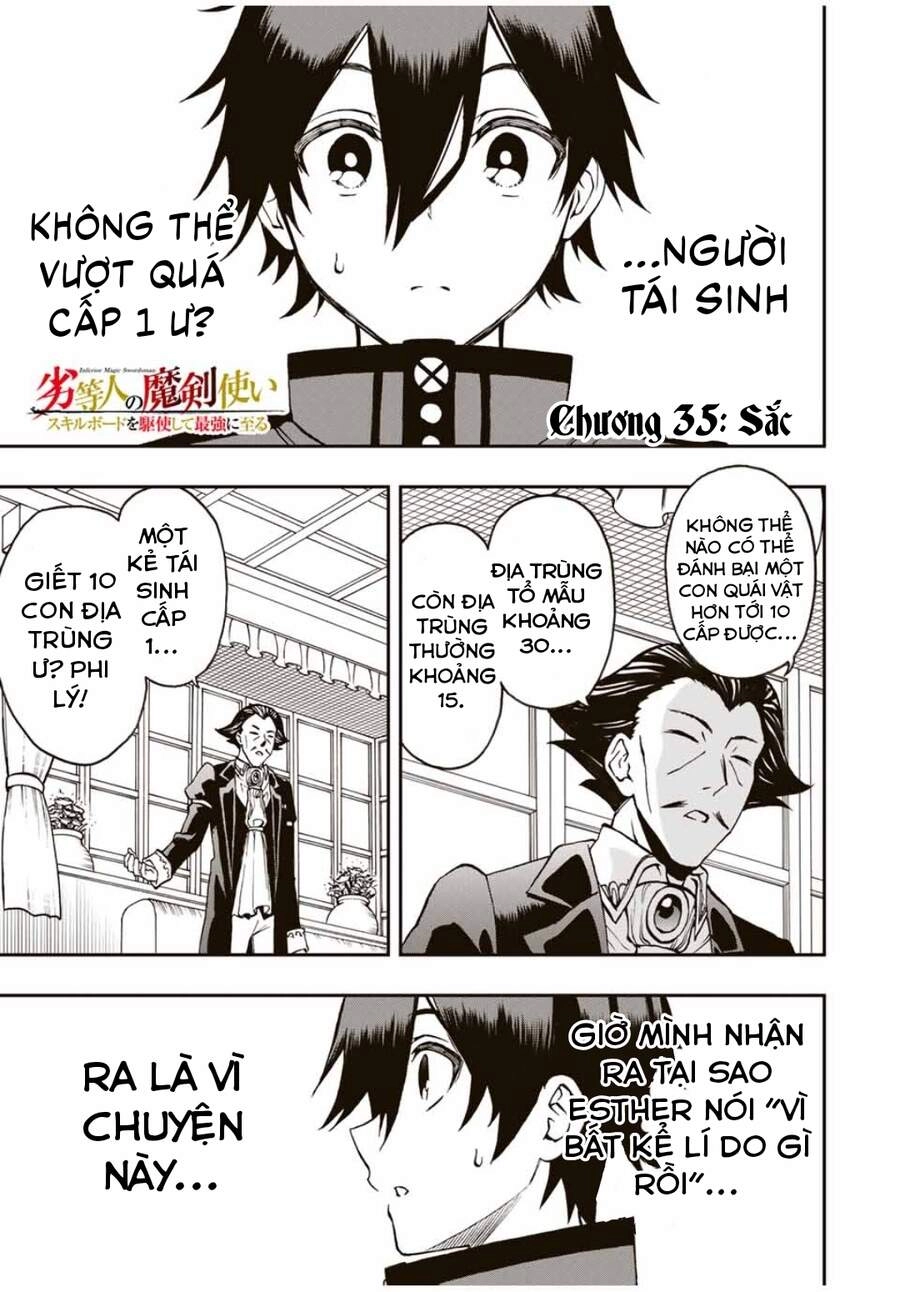 The Reincarnated Inferior Magic Swordsman Chapter 35 - 1