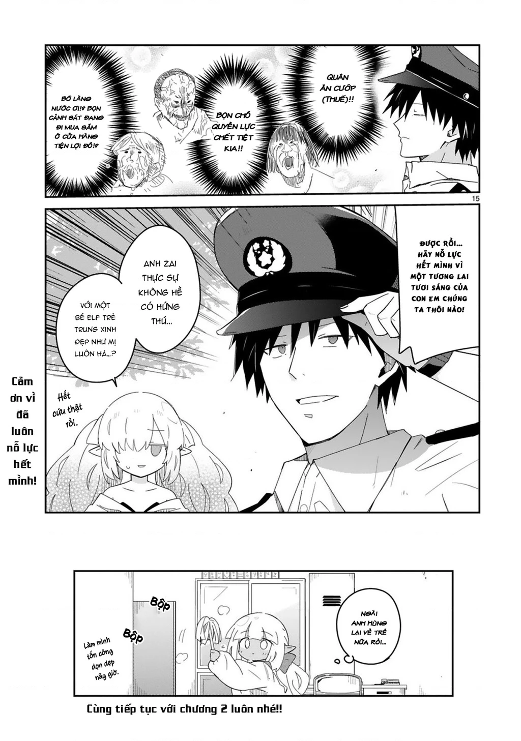 Cảnh sát tại làng Elf ở thế giới khác Chapter 1 - 15