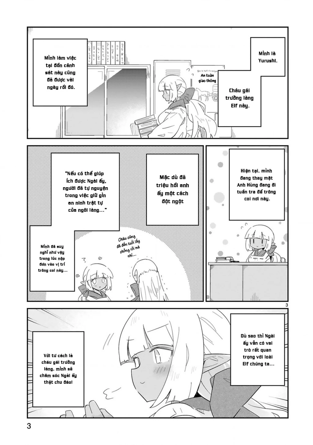 Cảnh sát tại làng Elf ở thế giới khác Chapter 2 - 3