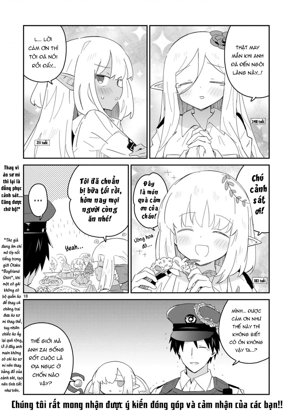 Cảnh sát tại làng Elf ở thế giới khác Chapter 3 - 18