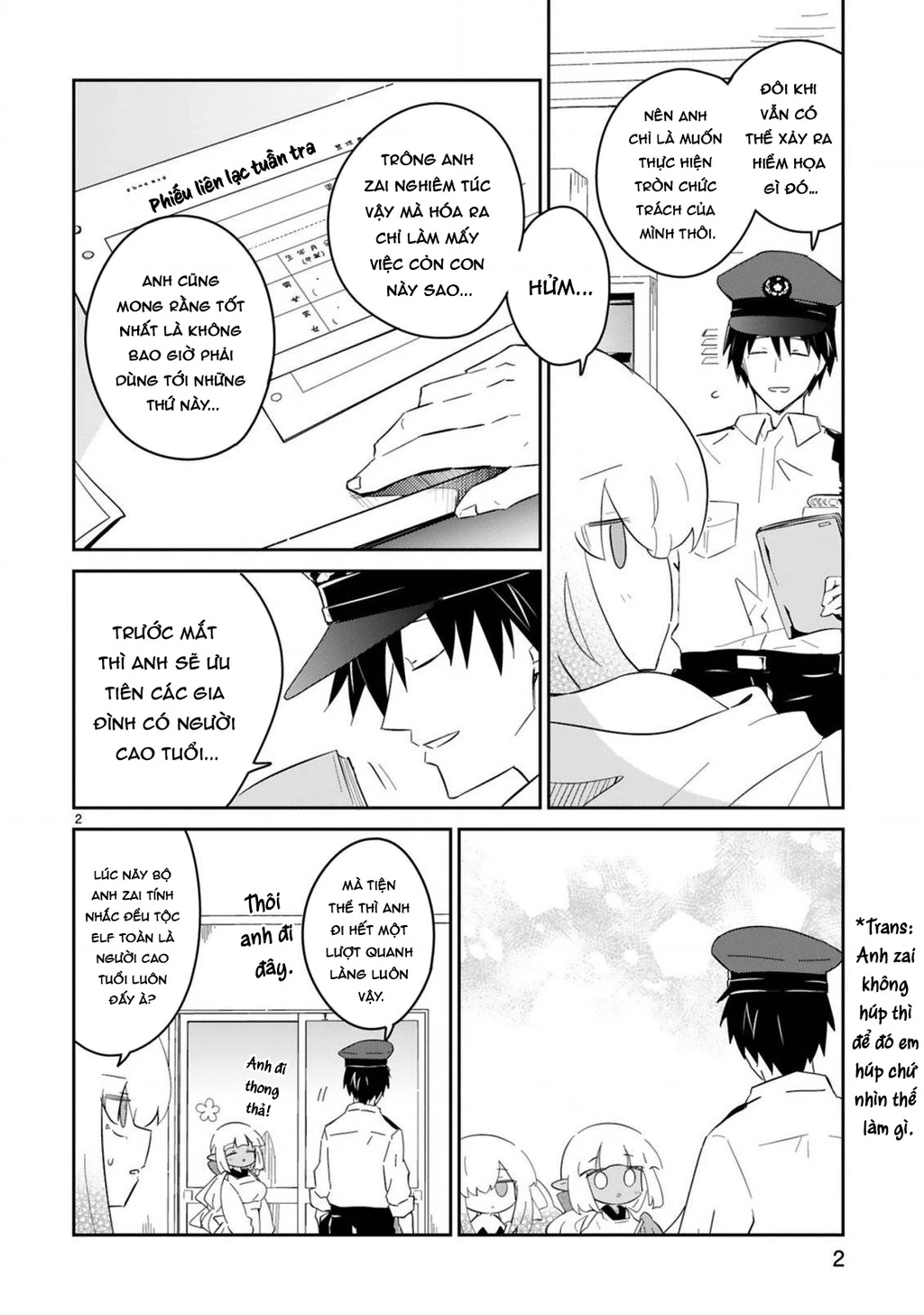 Cảnh sát tại làng Elf ở thế giới khác Chapter 4 - 2