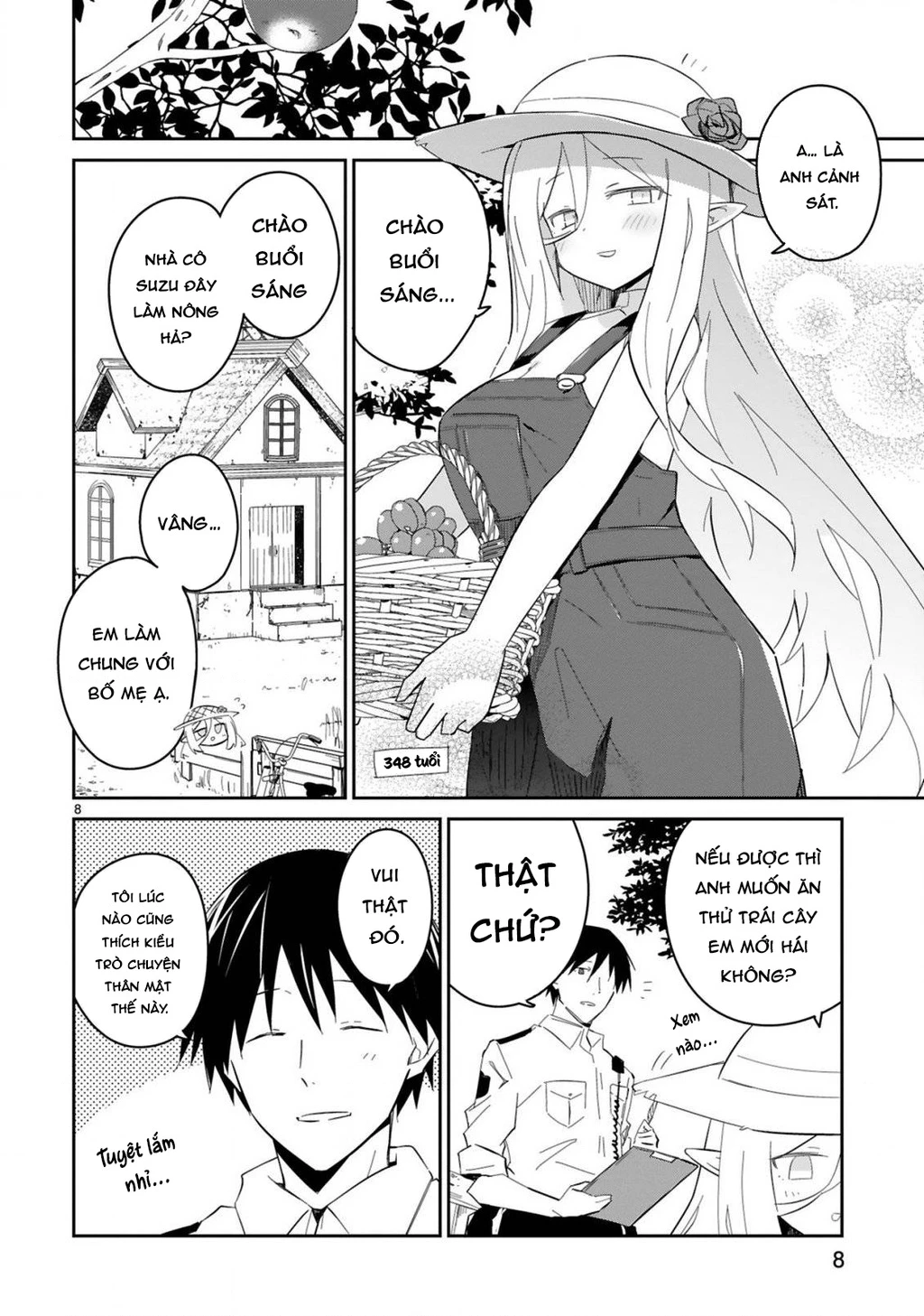 Cảnh sát tại làng Elf ở thế giới khác Chapter 4 - 8