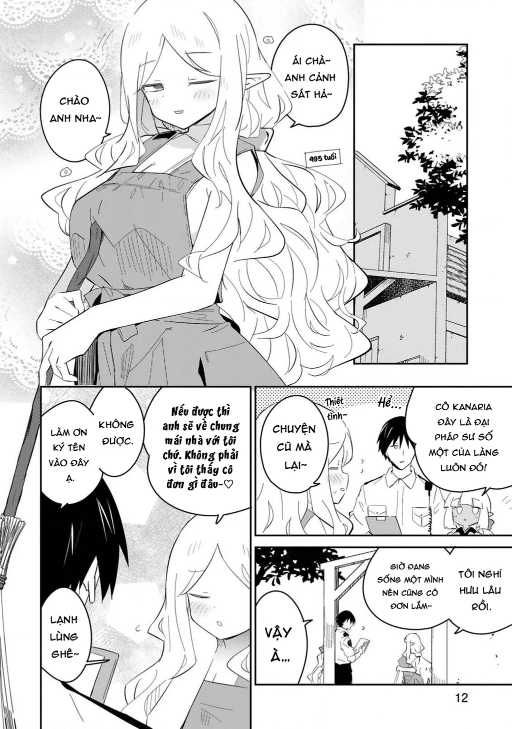 Cảnh sát tại làng Elf ở thế giới khác Chapter 4 - 12