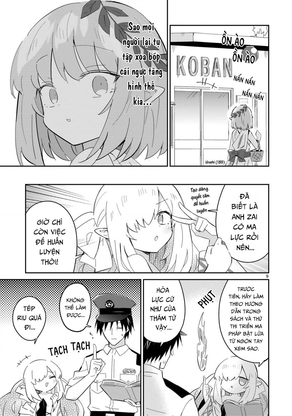 Cảnh sát tại làng Elf ở thế giới khác Chapter 8 - 9
